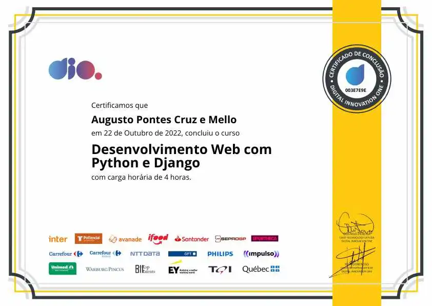Augusto Pontes - BackEnd Developer @Tely | Core Reviewer @Datacurve ...