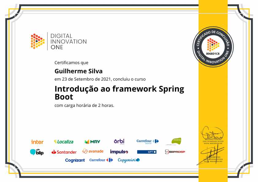 Guilherme Silva - Software Engineer | Full-Stack Developer | Java ...