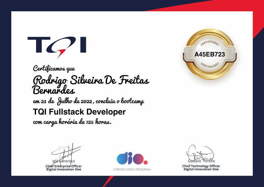 Rodrigo Bernardes - Software Engineer - TQI/PagSeguro | Java ...